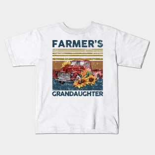 Farmer's Grandaughter Kids T-Shirt